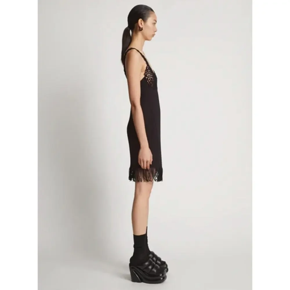 Proenza Schouler Embroidered Viscose Knit Dress - Picture 3 of 12